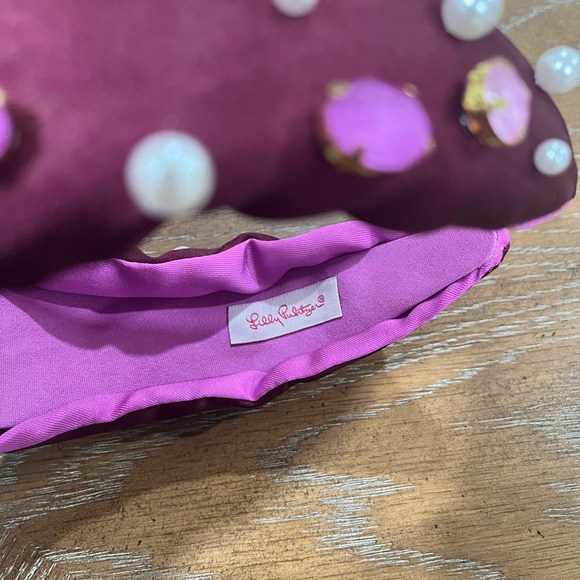 LILLY PULITZER Gem Embellished Purple Headband - Picture 3 of 6